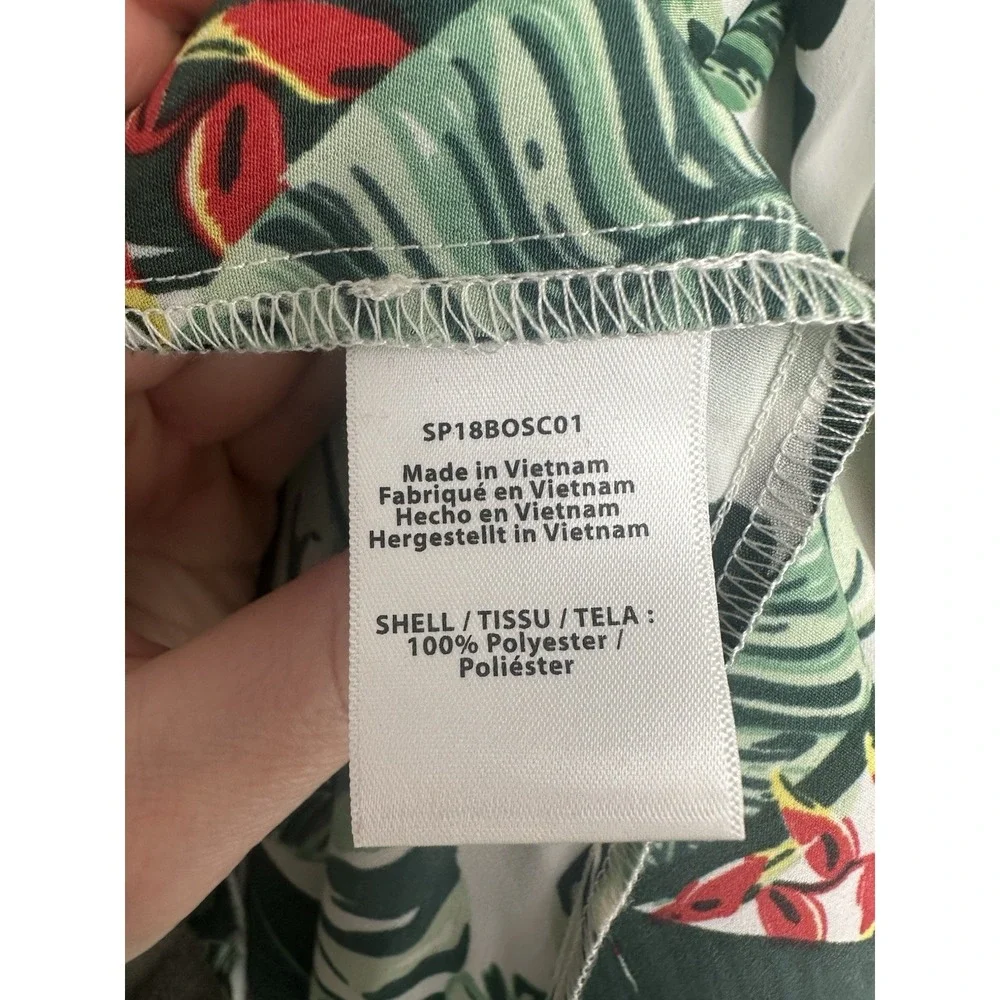 Rachel Zoe Open Kimono One Size Green Cover Up Beachy Resort Tropical Vacation